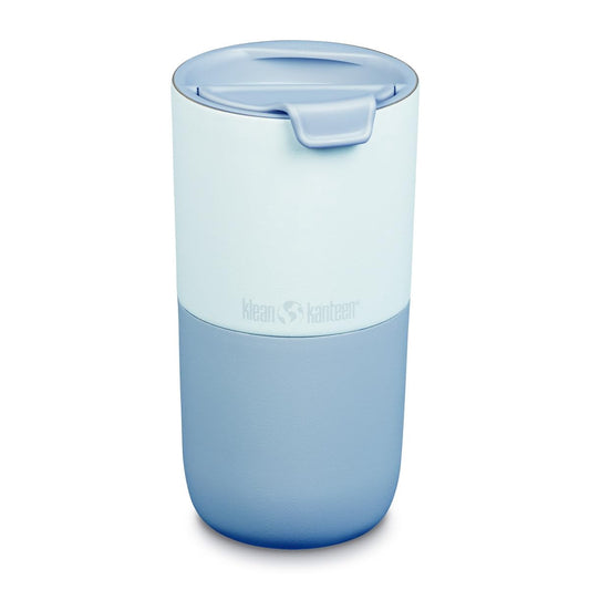 Klean Kanteen 16 oz Rise Tumbler - Hot & Cold Drink Tumbler - Reusable Insulted Tumbler & Coffee Cup - 90% Recycled Stainless Steel - With Tumbler Lid - Blue, 16 oz