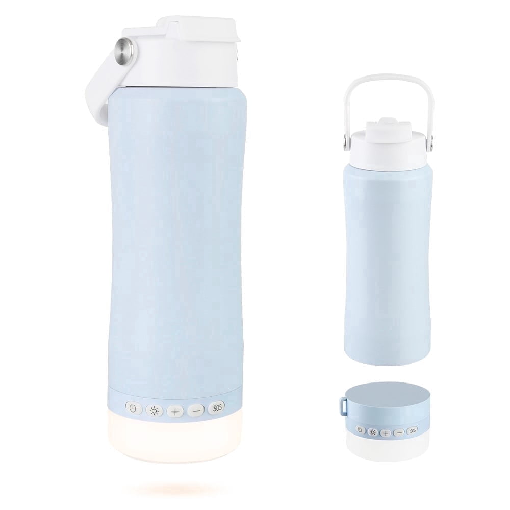 MYONAZ Insulated Water Bottle with Lantern - Lighted Tumbler