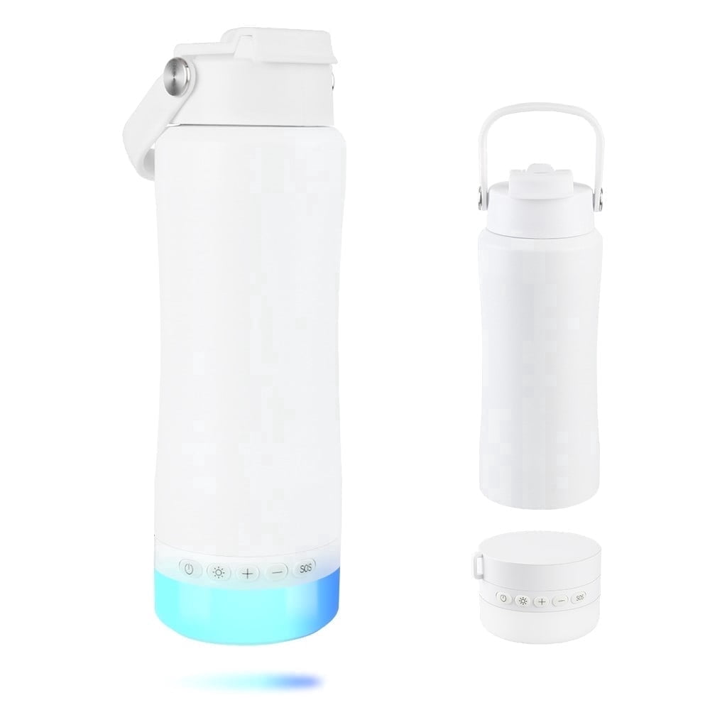 MYONAZ Insulated Water Bottle with Lantern - Lighted Tumbler