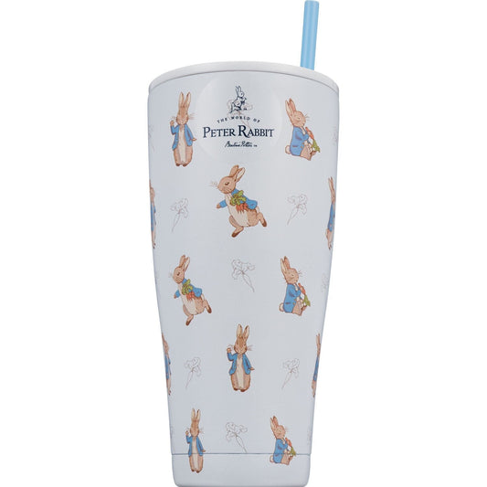 Peter Rabbit Tumbler with Lid and Straw Insulated 30oz
