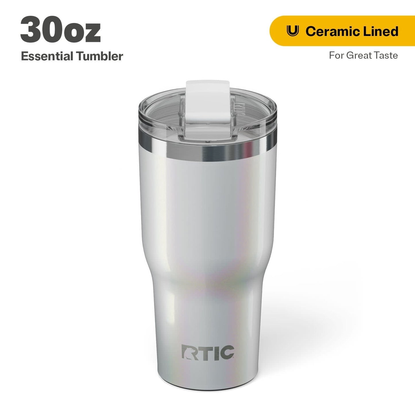 RTIC 30 oz Ceramic Lined Insulated - Lighted Tumbler