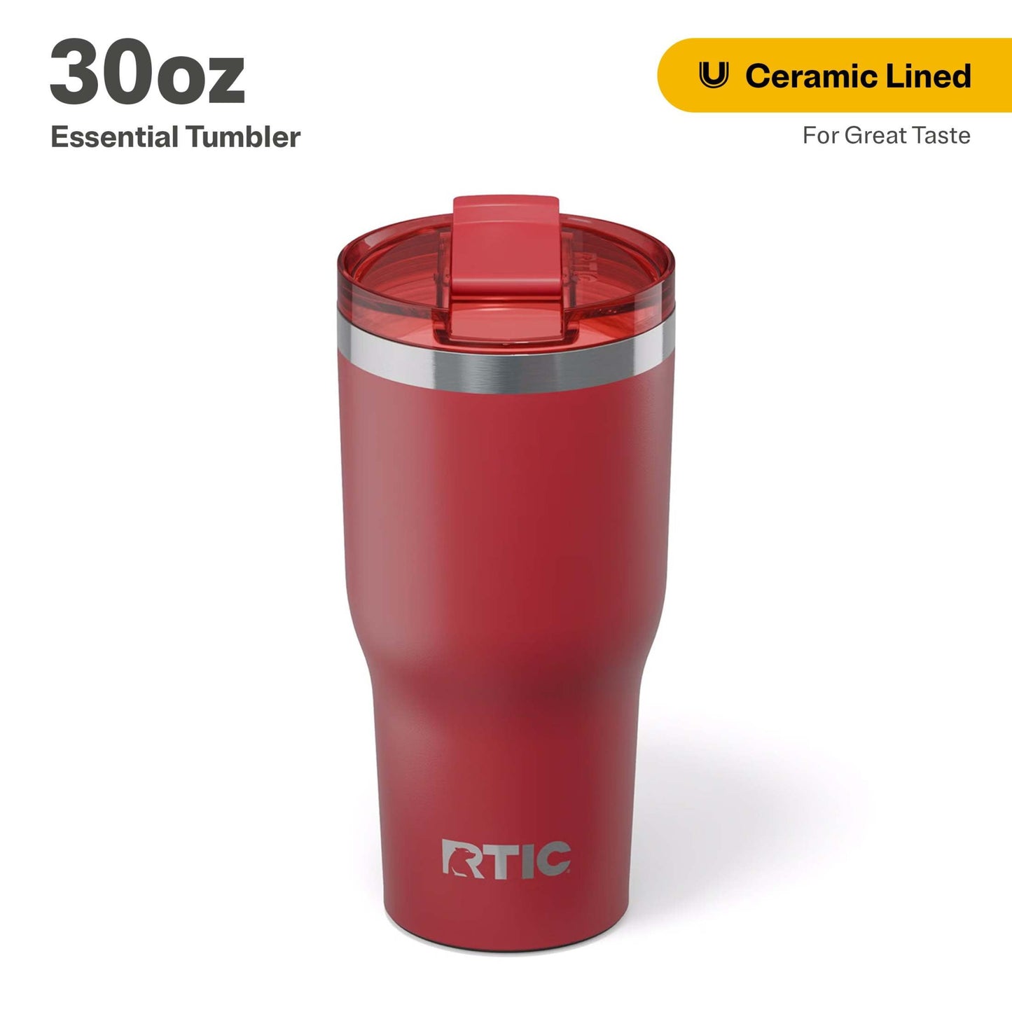 RTIC 30 oz Ceramic Lined Insulated - Lighted Tumbler