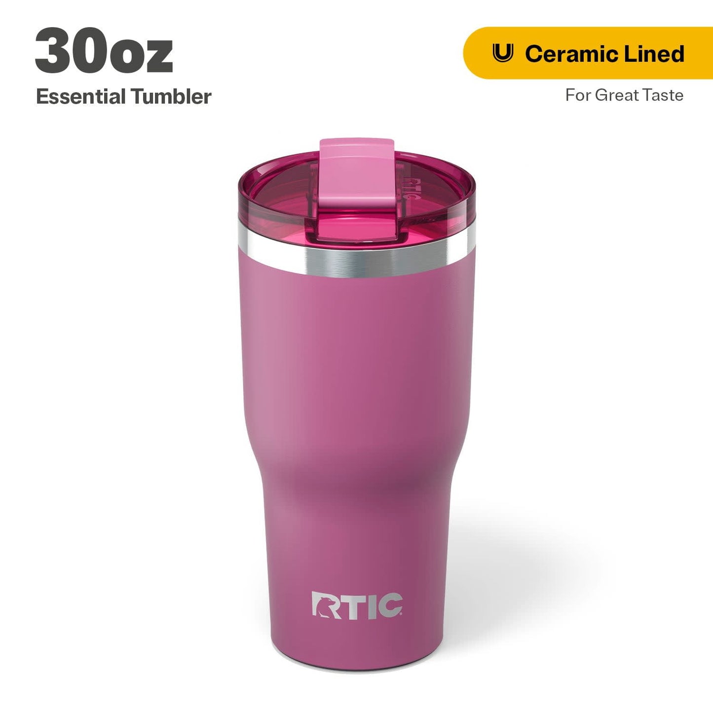 RTIC 30 oz Ceramic Lined Insulated - Lighted Tumbler