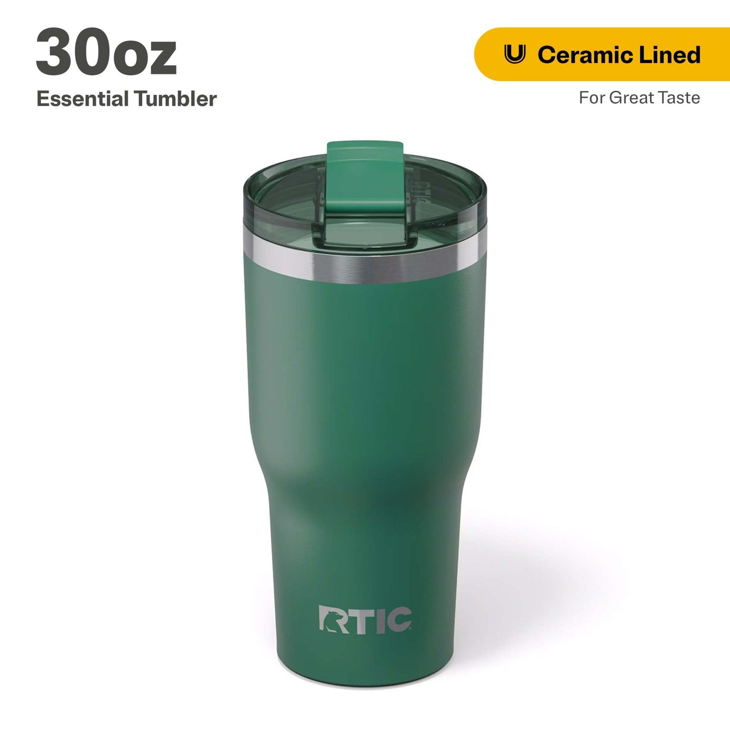 RTIC 30 oz Ceramic Lined Insulated - Lighted Tumbler