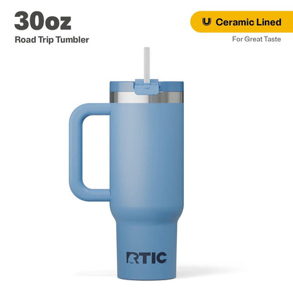 RTIC 30 oz Ceramic Lined Road Trip Tumbler - Lighted Tumbler