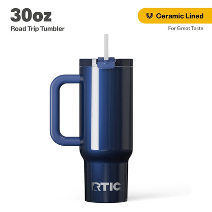 RTIC 30 oz Ceramic Lined Road Trip Tumbler - Lighted Tumbler