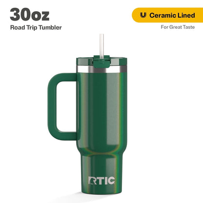 RTIC 30 oz Ceramic Lined Road Trip Tumbler - Lighted Tumbler