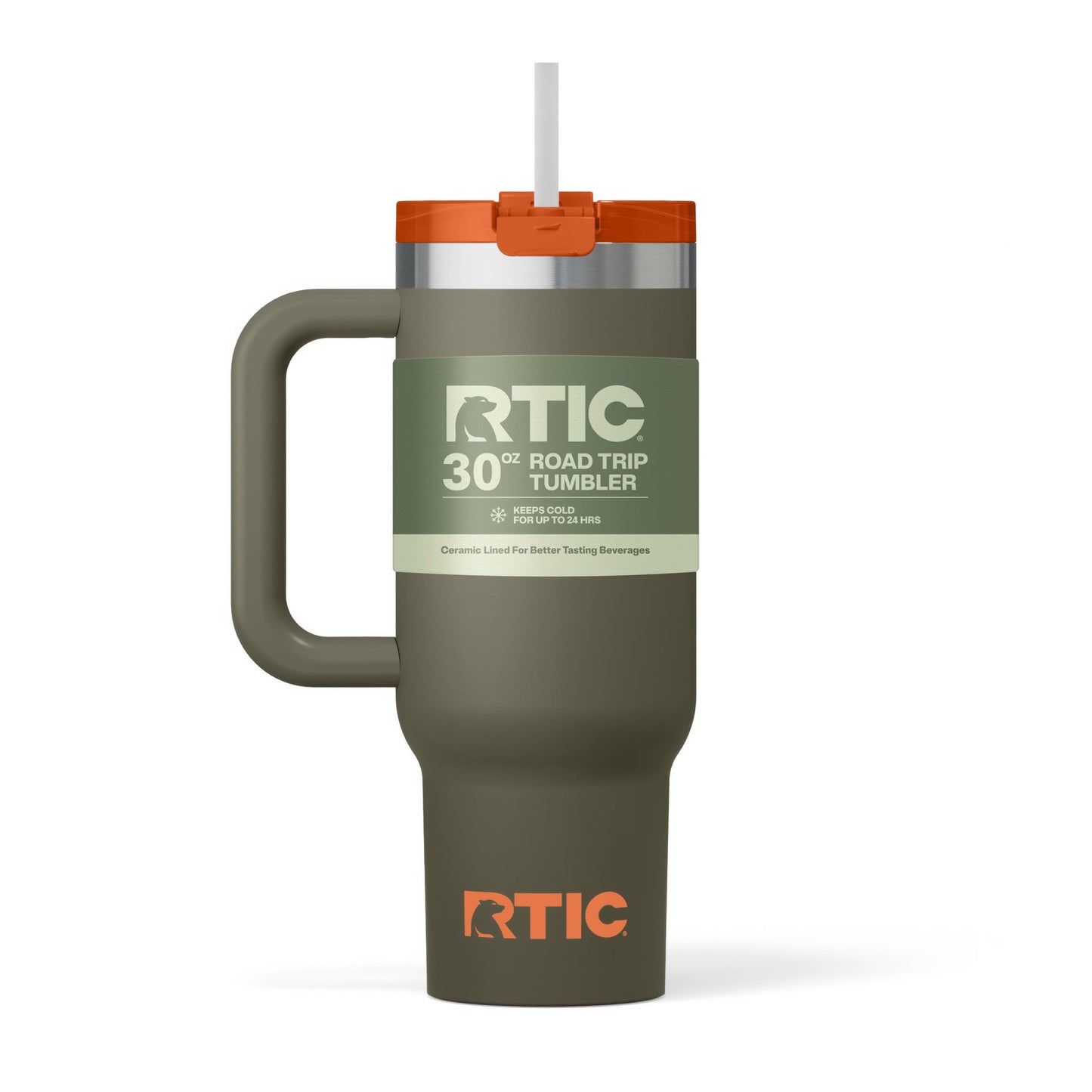 RTIC 30 oz Ceramic Lined Road - Lighted Tumbler