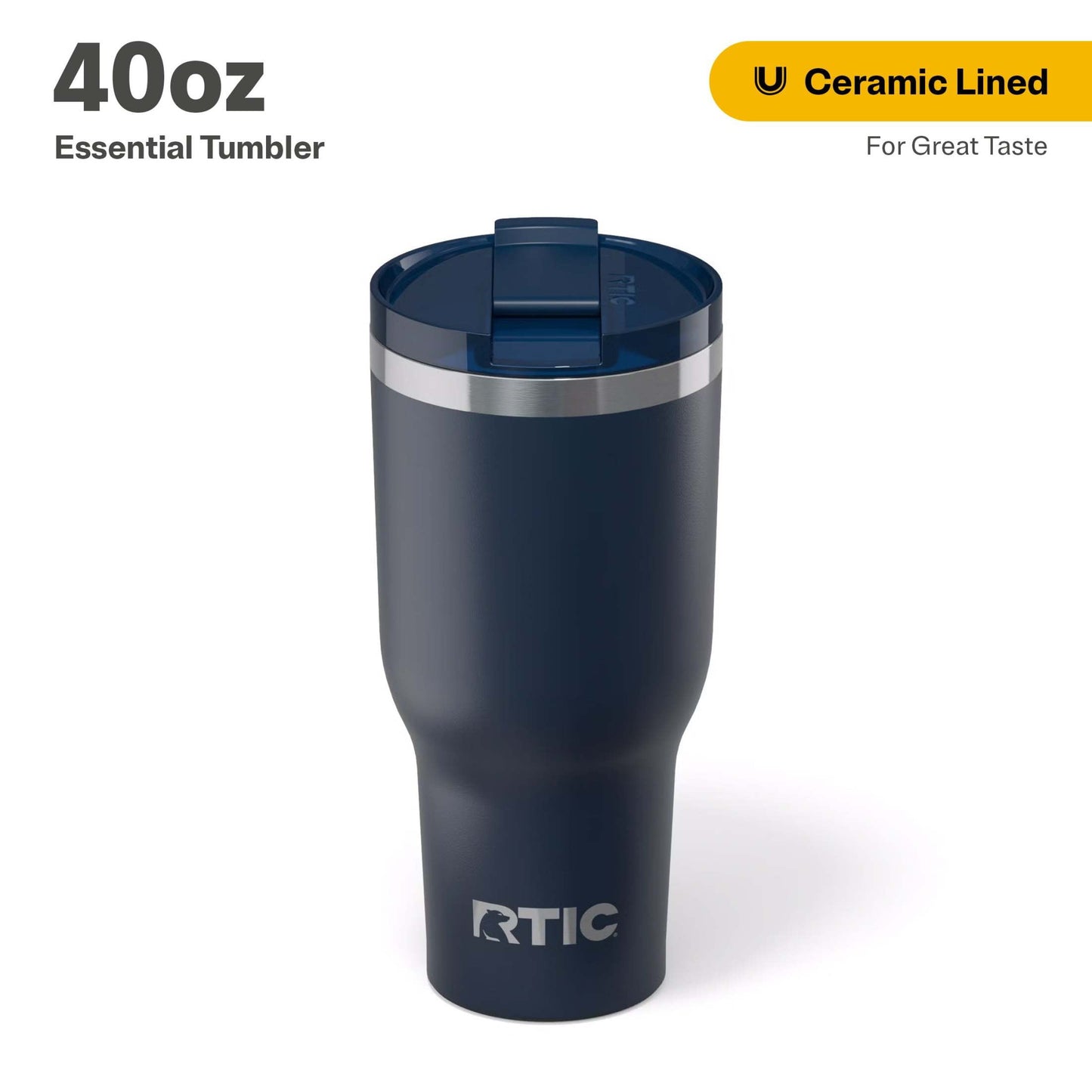 RTIC 40 oz Ceramic Lined Insulated - Lighted Tumbler
