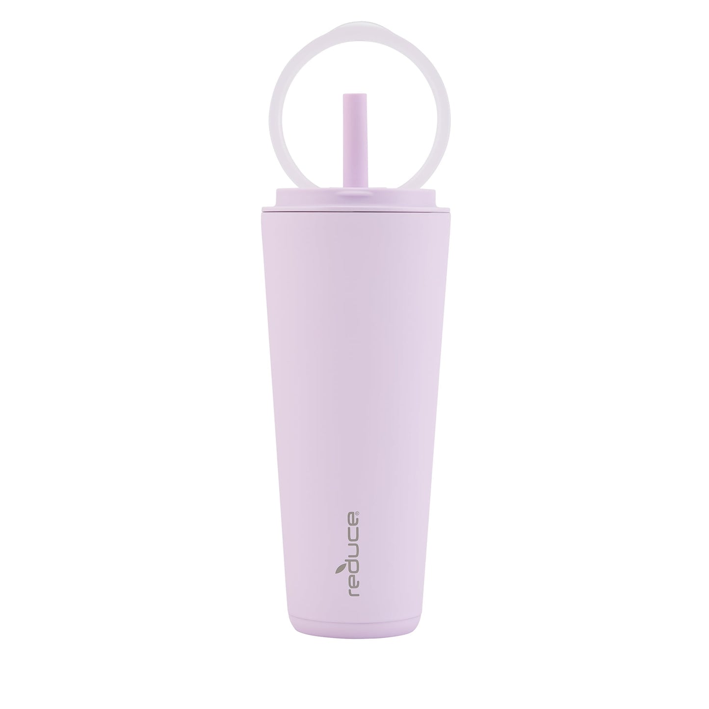 Reduce Halo Tumbler with Spill-Proof Straw & Handle – Lilac, 32 oz
