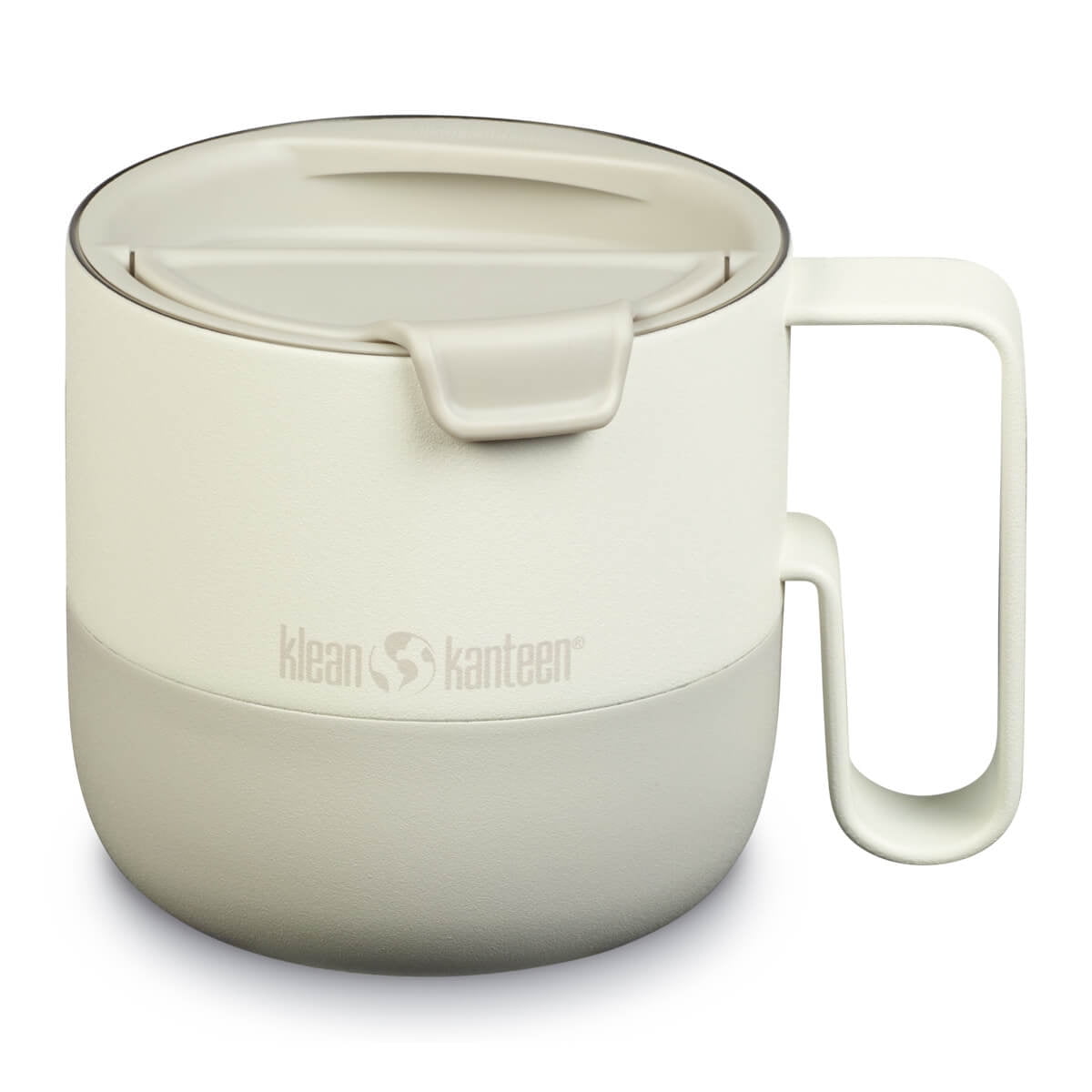 Rise from Klean Kanteen - 14 oz. Stainless Steel Mug with Flip Lid - Cream