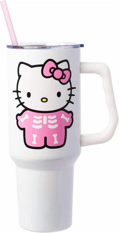 Silver Buffalo Sanrio Hello Kitty Waving - Lighted Tumbler