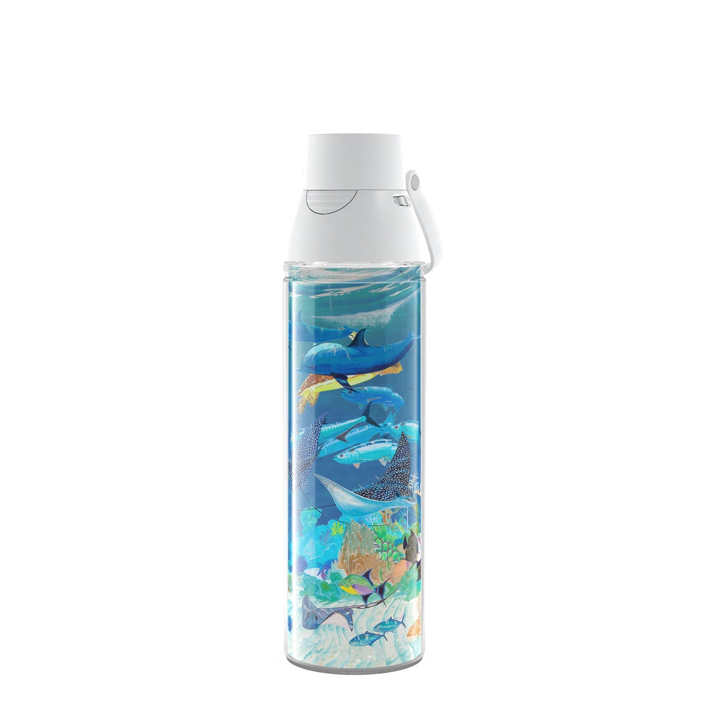 Tervis Venture Lite Guy Harvey - Ocean Scene Made in USA Double Walled  Insulated Tumbler Travel Cup Keeps Drinks Cold & Hot, 24oz Water Bottle, Classic