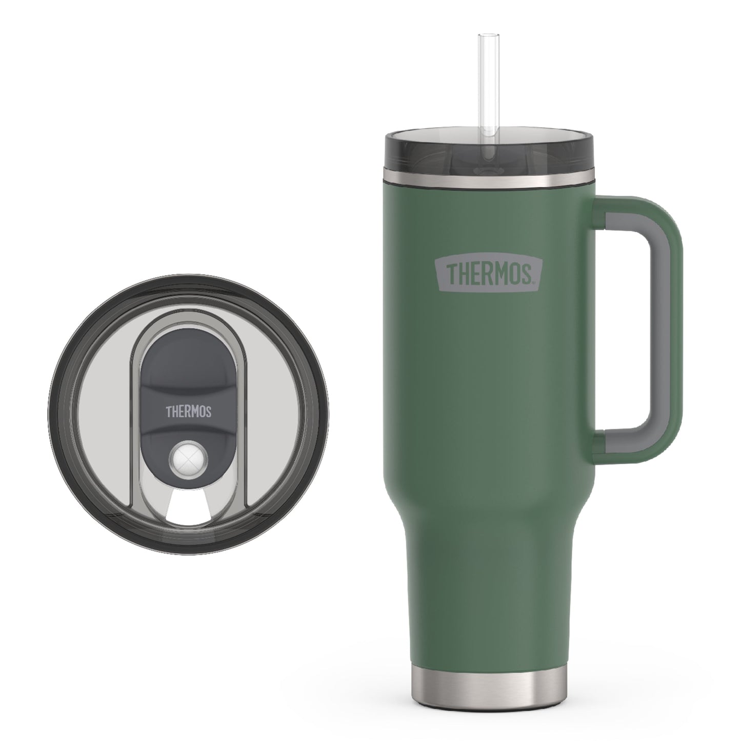 Thermos 40 oz Stainless Steel Cupholder - Lighted Tumbler