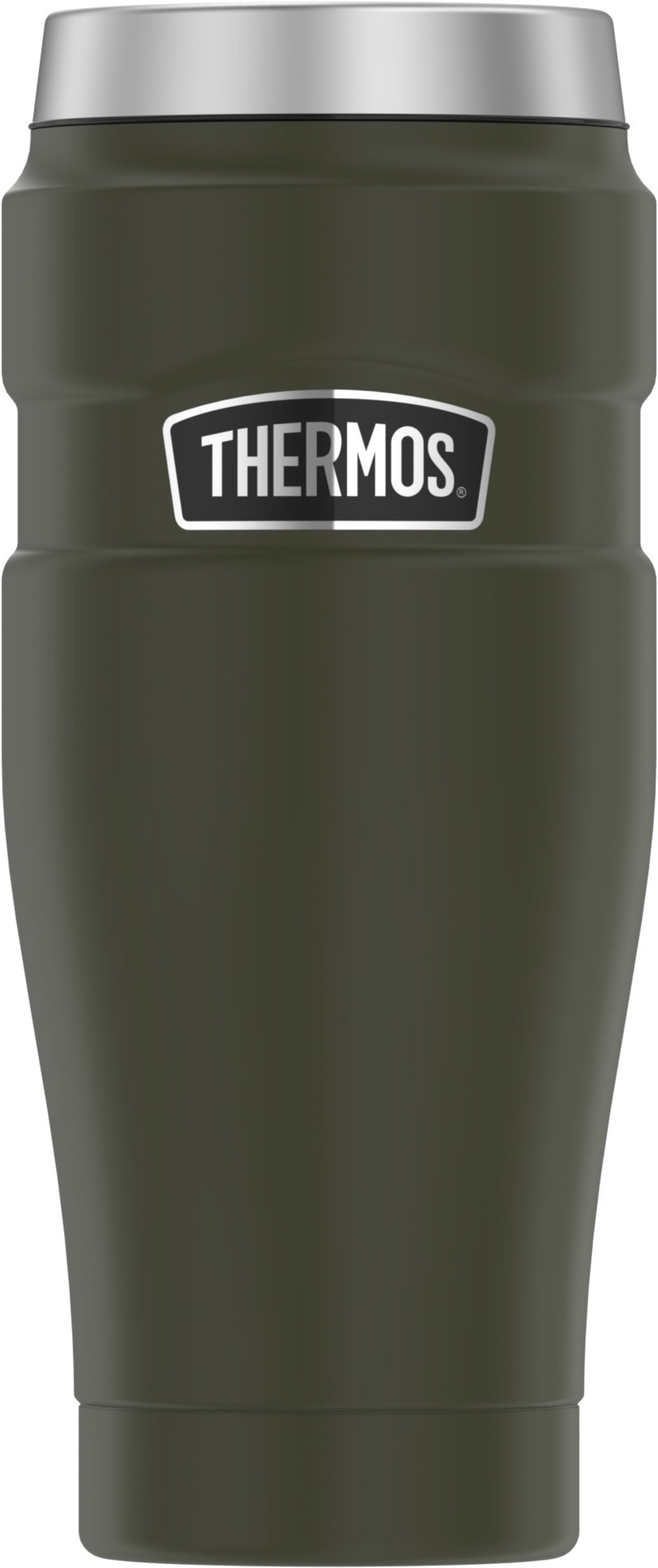Thermos Stainless King Vacuum Insulated Stainless Steel Tumbler, 16oz, Matte Army Green
