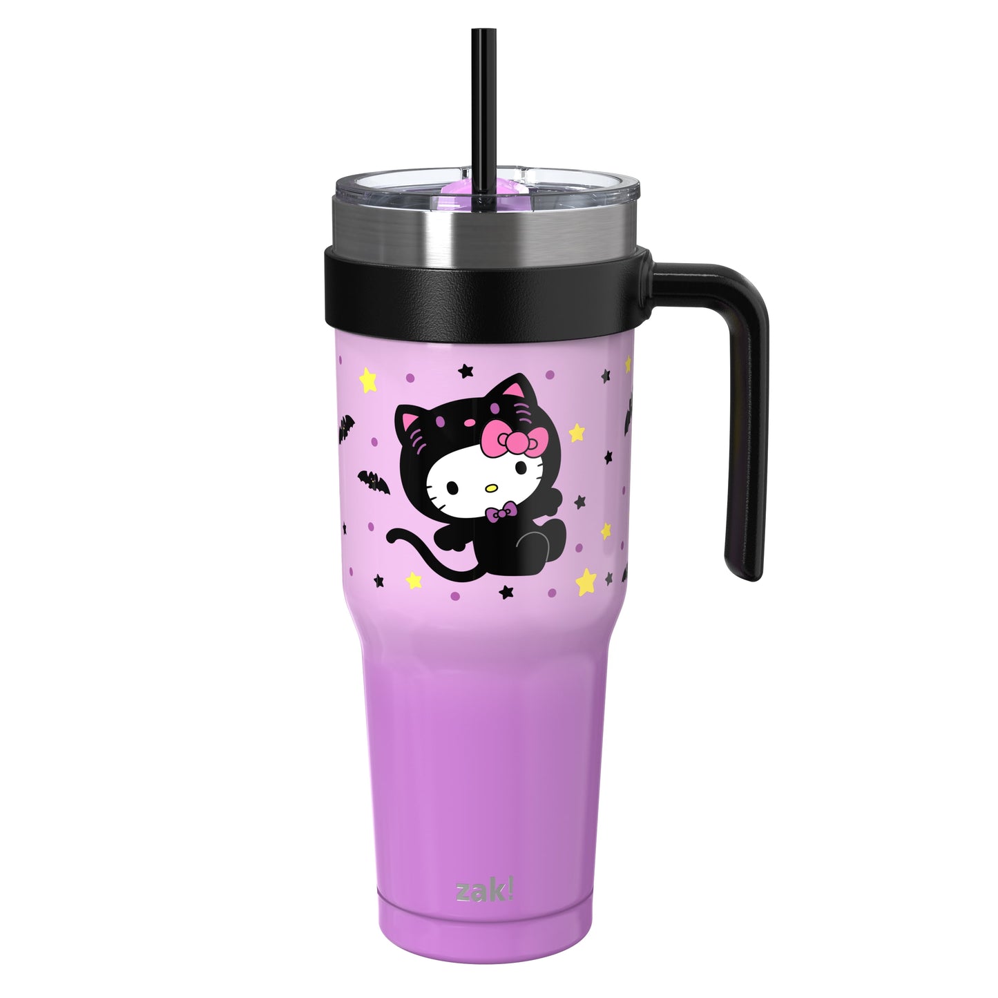 Zak Designs 40oz Stitch Halloween Straw - Lighted Tumbler
