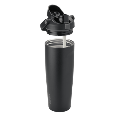 Owala FreeSip® Sway Stainless Steel 30oz. Very, Very Dark