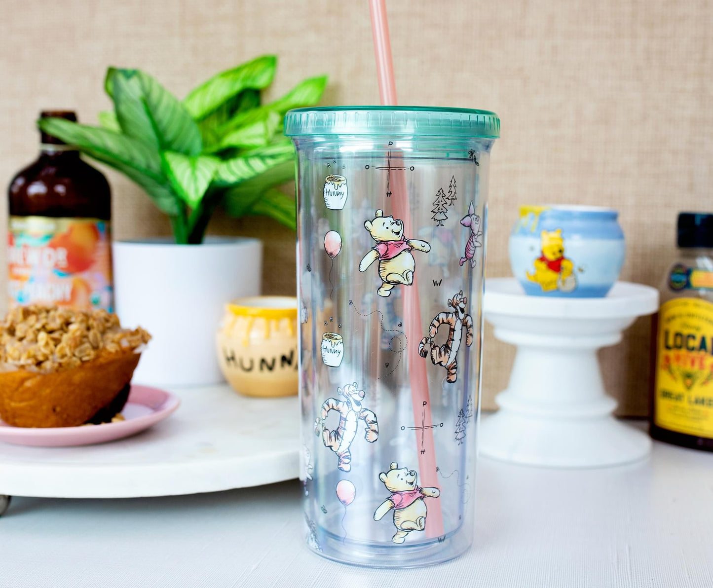 Disney Winnie the Pooh Toss Acrylic Tumbler
