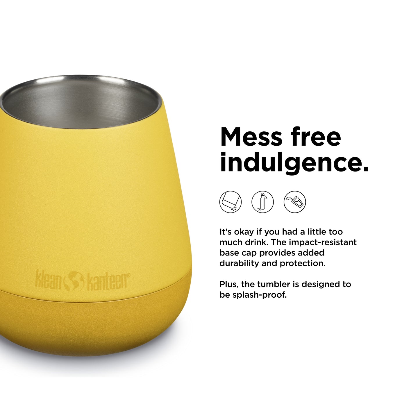 Klean Kanteen - Rise 10oz Wine Tumbler Old Gold