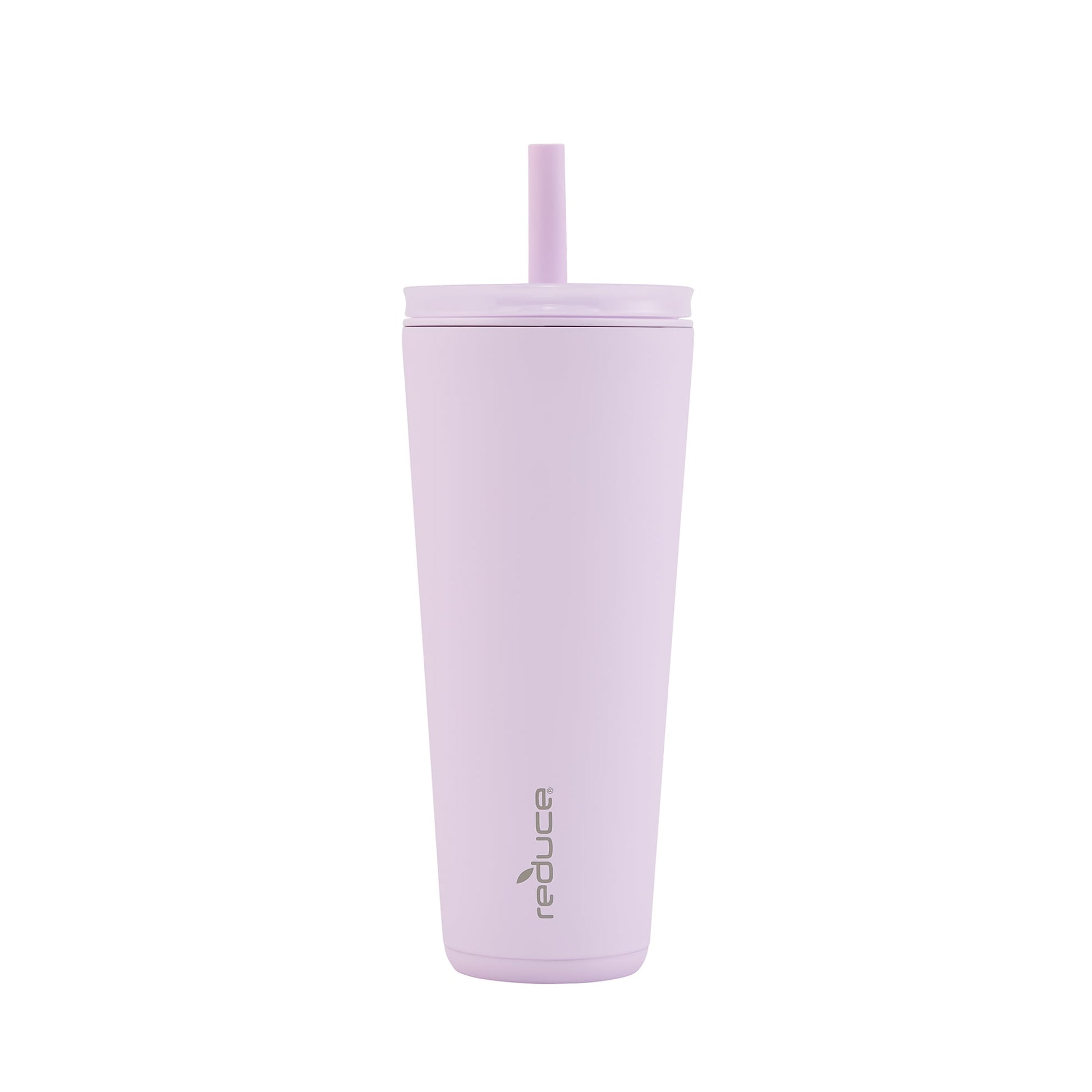 Reduce Halo Tumbler with Spill-Proof Straw & Handle – Lilac, 32 oz