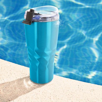 Primula Hot or Cold Thermal Travel Stainless Steel Tumbler 20 oz- Gift Box - Blue