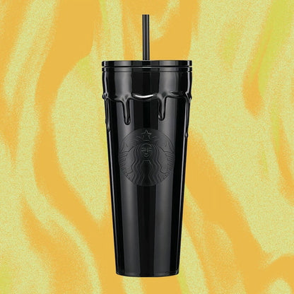 Starbucks Halloween Black Slime Venti Obsidian Ooze Cup (24 oz)Tumbler