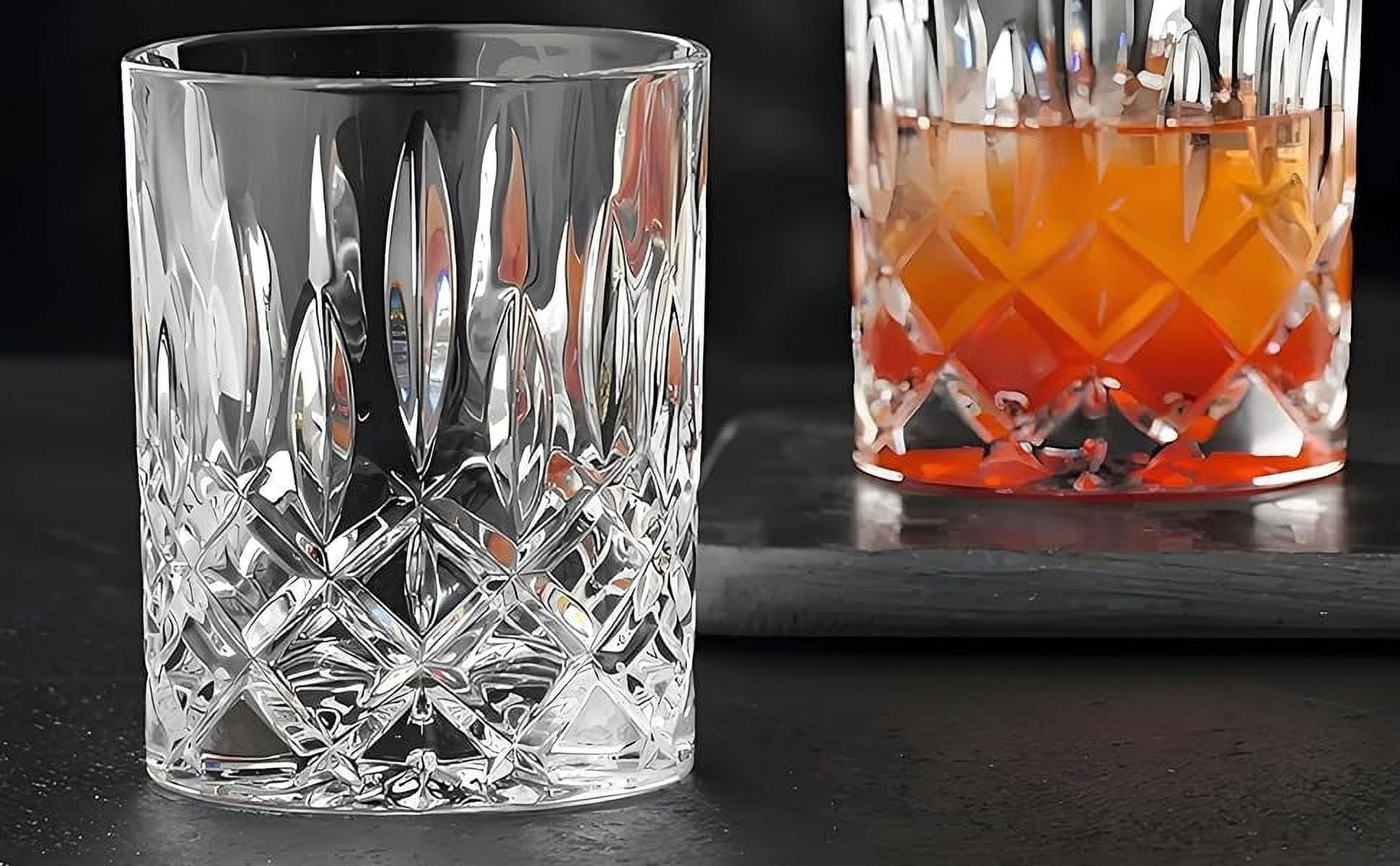 9 Oz Set of 6 Tritan Plastic Drinking Glasses Dishwasher Safe BPA Free Unbreakable Juice Glasses Acrylic Tumblers Reusable Highball Water Glasses